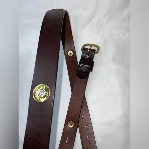 Stafford's Winchester Shotgun Shell Leather Belt 40 Royden - Picture 3 of 7